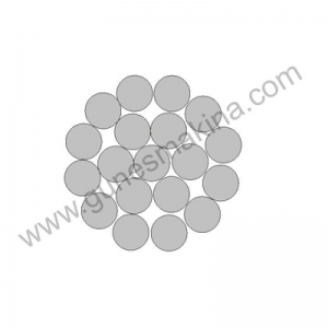 1x19 Paslanmaz Çelik Halat DIN3053